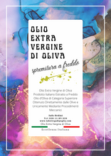 Carica l'immagine nel visualizzatore di Gallery, Bottiglia Olio Extra Vergine di Oliva | Cod1