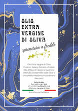 Carica l'immagine nel visualizzatore di Gallery, Bottiglia Olio Extra Vergine di Oliva | Cod8