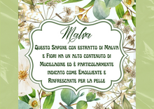 Carica l'immagine nel visualizzatore di Gallery, Malva | Sapone Naturale Artigianale