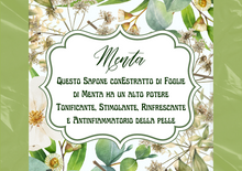 Carica l'immagine nel visualizzatore di Gallery, Menta | Sapone Naturale Artigianale