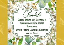 Carica l'immagine nel visualizzatore di Gallery, Sandalo | Sapone Naturale Artigianale