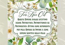 Carica l'immagine nel visualizzatore di Gallery, Tea Tree | Sapone Naturale Artigianale